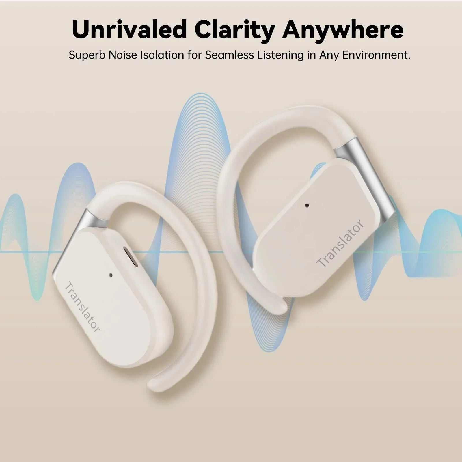 Wooask® M9 Open Ear Language Translator Earbuds - WOOASK