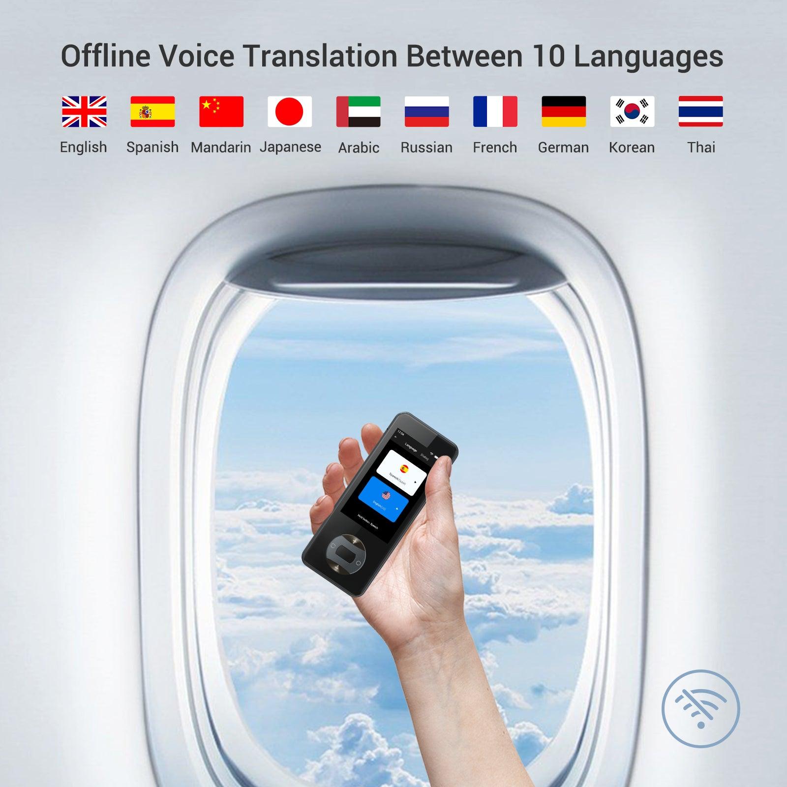 Wooask® W10 Offline AI Language Translator Device - WOOASK